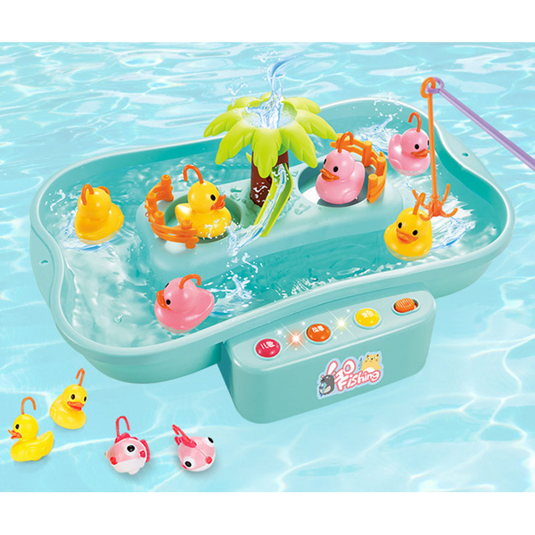 Rotating Fish Fishing Toy Kids