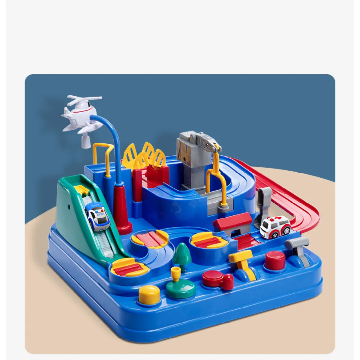 Parking Lot Car Track Toy