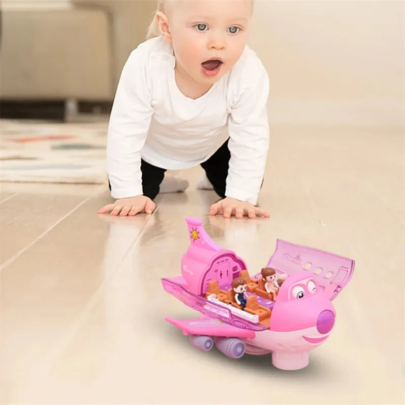 Rotating Electric Airplane Toy Kids