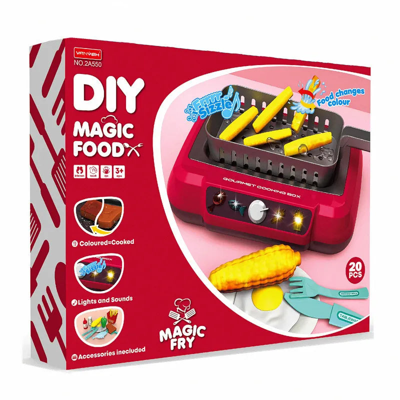 Induction Kitchen DIY Play Toy