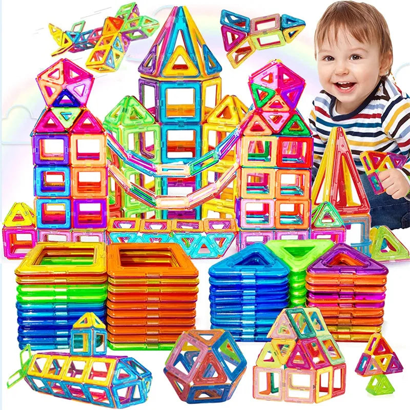 Kids Magnetic Construction Blocks Toys
